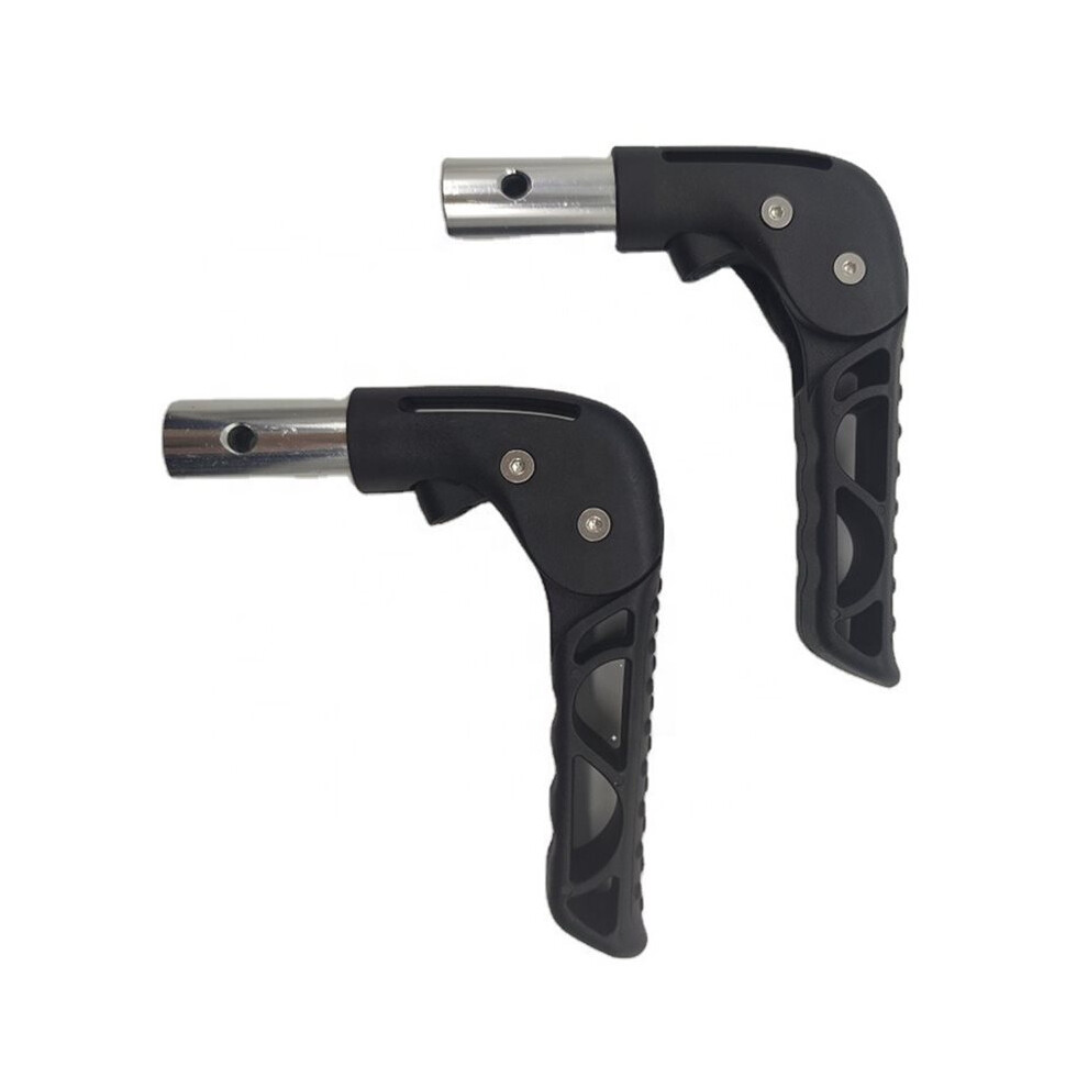 Exogio Wheelchair Folding Plastic Handle For Sports Wheelchairs - Durable And Easy To Install
