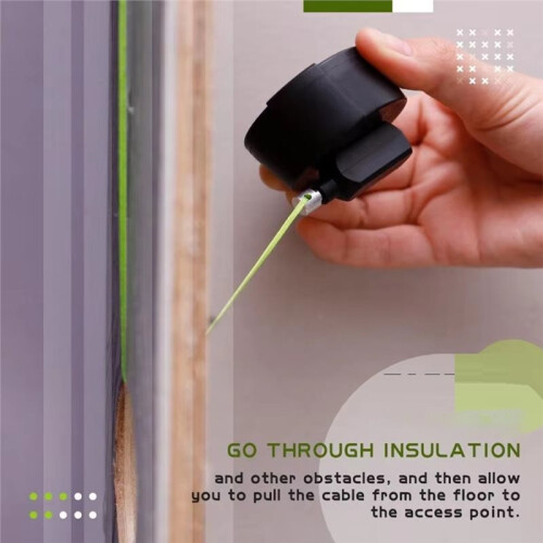 WireMag Puller Magnetic Threader Snap Wire Guider 6M Cable Through Aiding Tools Cable Puller for Wiring 2