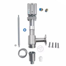 Bocal de Enchimento Pneumático Anti-Gotejamento, Bocal de Descarga para Máquina de Enchimento em Aço Inoxidável 304SUS