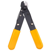 Single Hole Fiber Optic Stripper,125um-250um Adjustable Fiber Stripper for Working Technicians,Electricians,Installers
