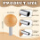 3 Pcs Safety Eye Tool Auxiliary Tool for Attaching Safety Eyes for Crocheting Crochet DIY Stuffed Animal Install 6