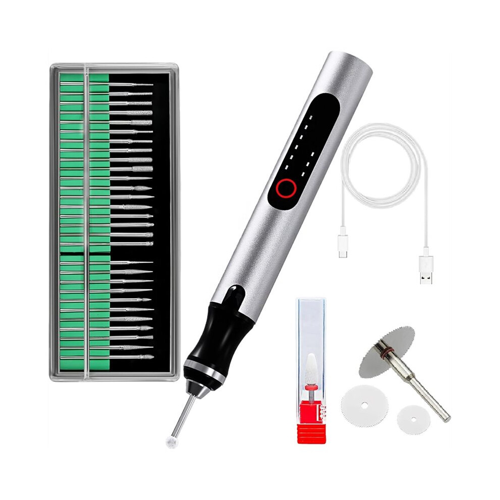 Wireless Engraving Pen Kit -Precision Tool For Artists & Diy Engrave Jade, Wood, Metal,With,Engraver Wood Carving Tool 6033892091102