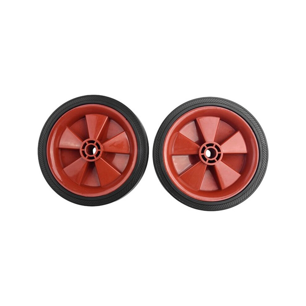 2Pcs 6Inch Air Compressor Wheel Replacement Shock Absorption Non-Slip Air Compressor Caster Wheels 6032355451613