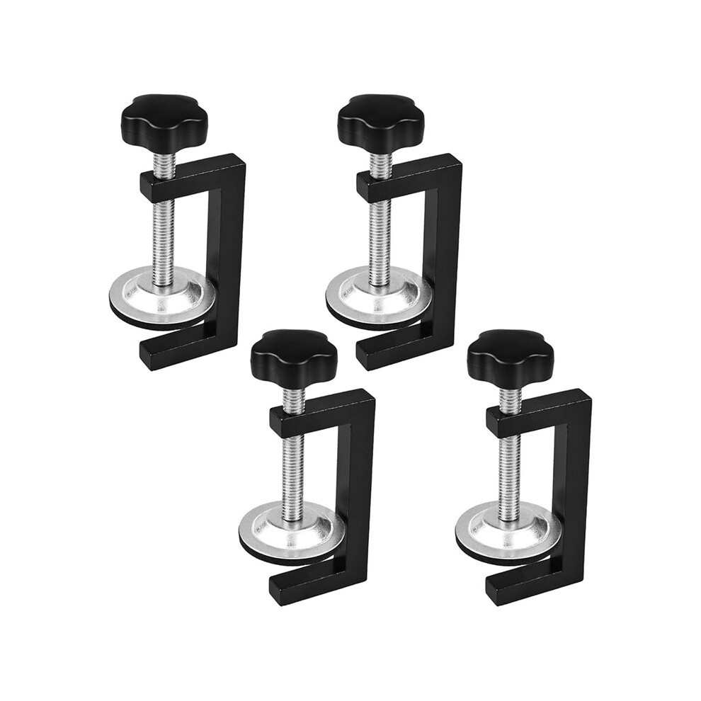 Aluminum Alloy C-Clamp Set For Woodworking, Assembly, Gluing, And Welding 6132623561928
