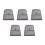5PCS Steel Handle Wedge for Axe, Hatchets, Mauls or and Other Tools 2P 1