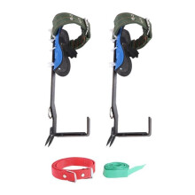 Arborist Climber Gear Set Tree Climbing Iron Shoes with Safe Spikes Climbing Aid Equipment