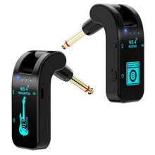 Nieuwe 2.4G Gitaar Draadloze Transceiver Elektrische Blaaspijp Audiotransmissie Transceiver 8 Kanalen Duur 10 Uur A