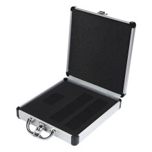 Etui für Probelinsen-Sets in der Optometrie, Aluminiumlegierung, Bietet Platz für 68 Linsen (240 X 225 X 55 mm) für Heimwerkerprojekte