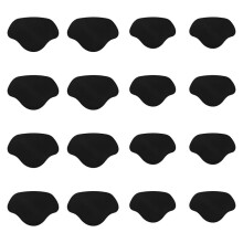 16pcs Shoe Heel Repair Patches, Self-Adhesive Inside Hole Fix Kit Leather Heel Cushion for Boots Sneakers High Heels