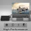 USB3.0 Type-C External CD DVD RW Drive Burner Portable External DVD Drive External Optical Drives for PC and 5