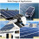 10pcs Solar Panel End Clamp for Standard Unistrut, 30mm/35mm Solar Panel Brackets , Solar Panel Mounting Kit 8