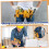 3 Pcs Hammer Holder for Belt Hammers Catcher Heavy Duty Tool Belt Hammers Loop for Claw Hammerss Hatchet Mallet 2