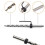 3/8" Drill Bit Set with Depth Stop Collar & SQ2 Screwdriver Bits for Pocket Hole Jig System 5