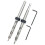 3/8" Drill Bit Set with Depth Stop Collar & SQ2 Screwdriver Bits for Pocket Hole Jig System 2