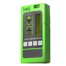 Laser Receiver LR-5RG for Huepar Laser Level, Two-Sided Back-Lit LCD Displays, Use for 901CG/902CG, BOX-1G/R