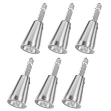 Wire Stripping and Twisting Tool for Drill, Upgraded 6mm Hex Shank Wire Twister Connector for 9-22 AWG, (6Pcs)