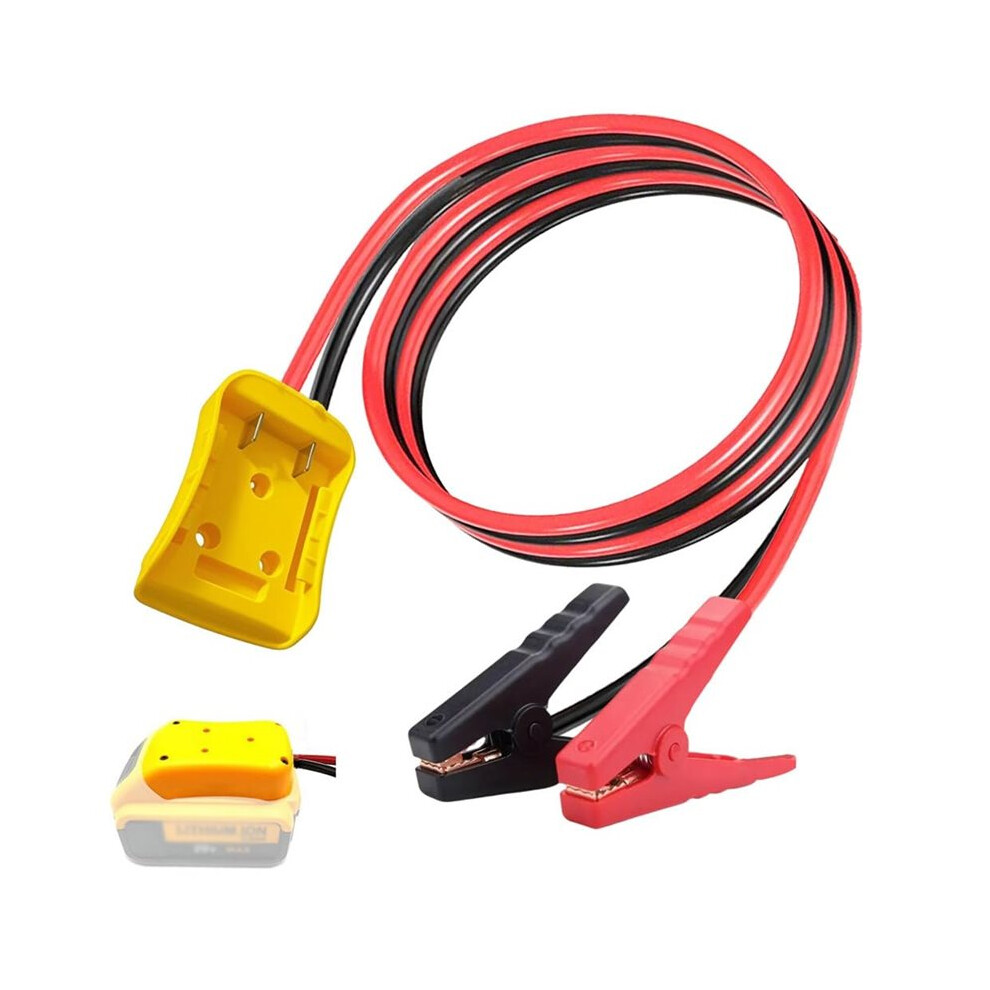 Jumper Cables With Adapter For 20V Battery,2Ft 8Awg Portable Battery Jumper Automotive Booster Cables 6033450135514