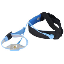 Anti-Static Foot Strap Adjustable Strap Heel with Circular Buckle Electrostatic Ankle ESD Discharge Band Ground 30cm