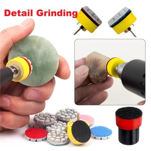 Disque de ponçage et de polissage pour meuleuse d'angle de 4 pouces, 100 grains, 16/22 mm