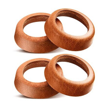 4Pcs Leather Cuff Handle Pump Replacement for Model 75 Handle Pump Piston Sleeve Sealing Swing Pump Accessories