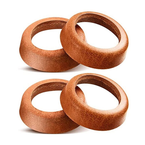4Pcs Leather Cuff Handle Pump Replacement for Model 75 Handle Pump Piston Sleeve Sealing Swing Pump Accessories