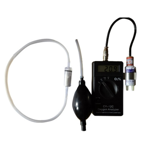 CY-12C Portable Oxygen Analyzer Oxygen Concentration Tester Handheld Oxygen Tester Analysis Instruments