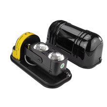 Wasserdichter Fotoelektrischer Infrarot-Detektor mit Zwei Strahlrichtungen - Infrarot-Schrankensensor für Den Außenbereich mit Linsenanzeige, 100 M