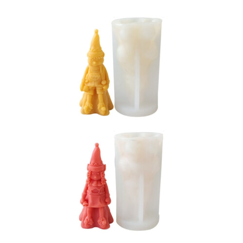 Weihnachten Duftkerze Silikonform DIY Aromatherapie-männlich 1