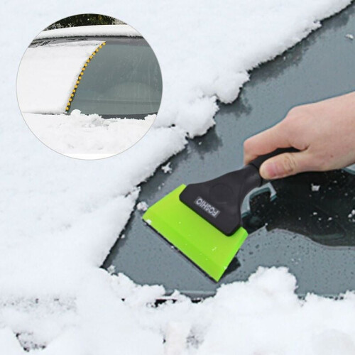Flexible Silicone Blade, Ergonomic Soft Edge Handle Small Squeegee For Multi-Function Usage In Bathroom, Car, And Home Cleaning 2