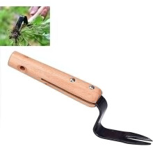 Handy Gardening Companion, Sturdy Hand Weeder for Compact Garden Weeding, High-Hardness Polished Aluminum Alloy Blade, Ergonomic Non-Slip Handle