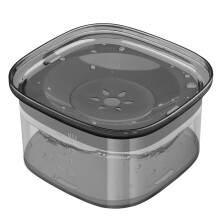 Leakproof Pet Drinking Bowl with Floating Disk Design, Anti-Slip Dog Water Dispenser with Transparent Design, No Spill Slow Water Feeder Water Level