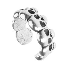 Leichter Totenkopf-Ohrclip, Gothic-Ohrschmuck, stilvolles-Silber