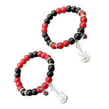 Bracelet de Couple d'Halloween, perles alternatives,-2