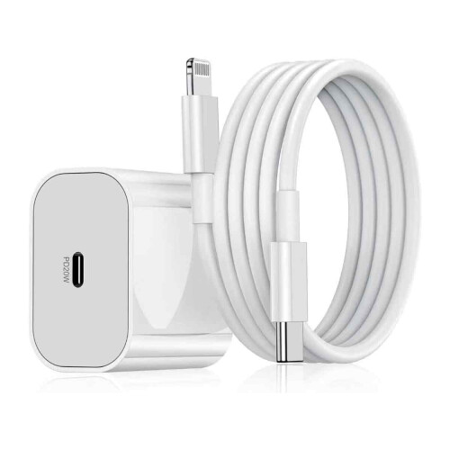 Καλώδιο γρήγορου φορτιστή για iPhone 12Pro Max, Ασφαλής φόρτιση 1,5 μέτρων από USB C σε