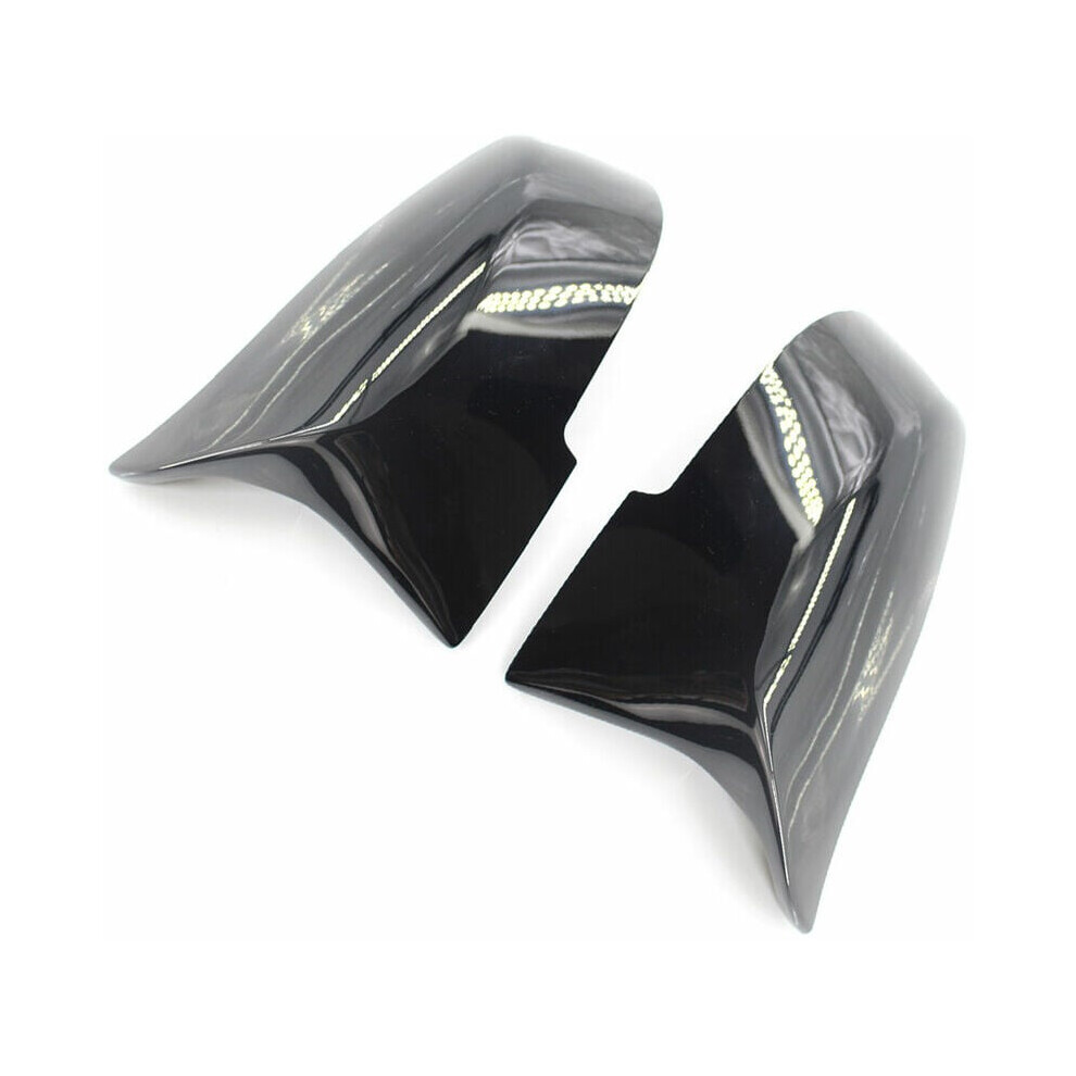 Enhanced Glossy Mirror Covers, Direct Replacement For Bmw F-Series Vehicles, Performance Style Cover For Aggressive Appearance Black 9169997081797