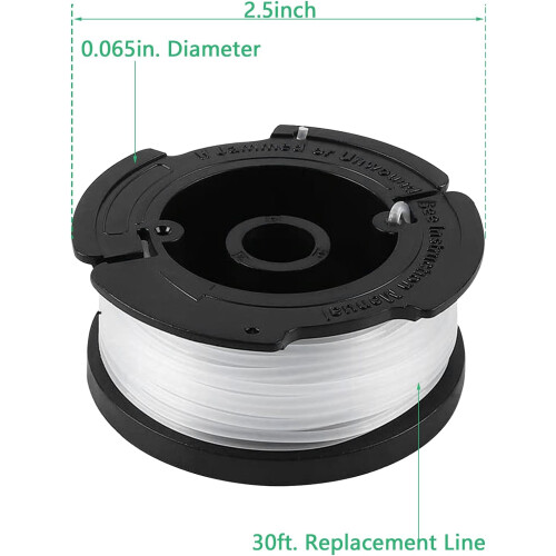 Ανταλλακτικό καρούλι κοπής για μοντέλα Black + Decker, Ανθεκτικό καρούλι κοπής, Εύκολη 2