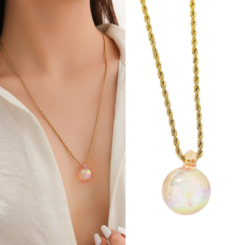 Ball Sweater Chain Sleutelbeenketting Niche Student-Pentagram 2