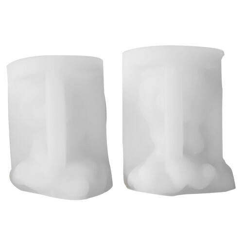 3D-Hübsches Mädchen-Kerzenform, handgefertigte Kerzen,-A 1