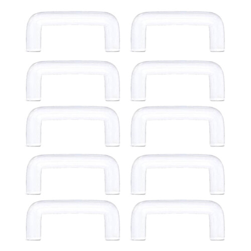 10 Stück U-förmiger Piercing-Hider, flexibler-1,2 MM