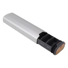 Waterproof 7-Day Aluminum Travel Medicine Case, 16.5x5x3.2cm
