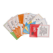 Gioco di carte divertente per bere con 125 carte per adulti, dimensioni 10,8x7 cm