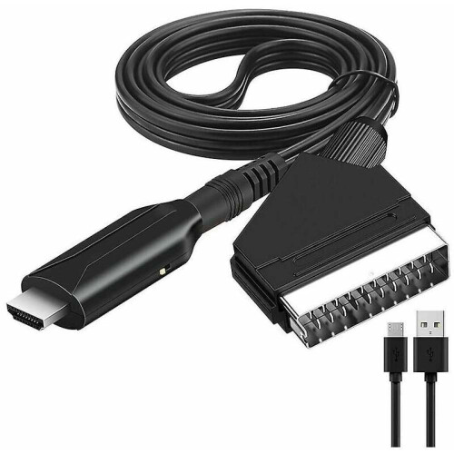 Καλώδιο Scart Rgb υψηλής ποιότητας για απρόσκοπτη εμπειρία παιχνιδιού, μετατρέψτε το