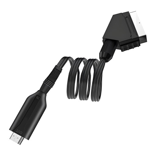 Καλώδιο Scart Rgb υψηλής ποιότητας για απρόσκοπτη εμπειρία παιχνιδιού, μετατρέψτε το 1