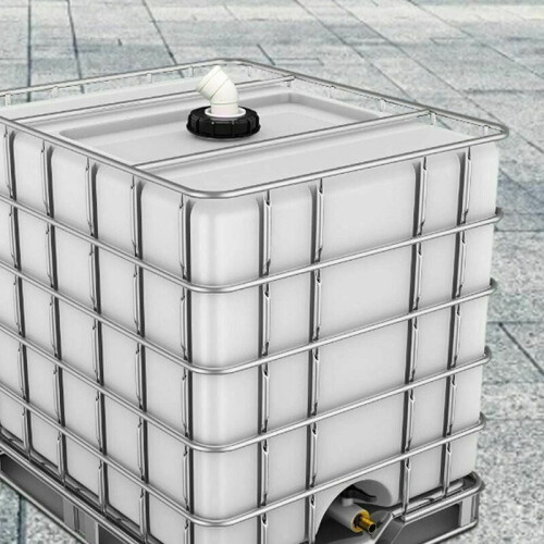 Επαναχρησιμοποιήσιμο κάλυμμα IBC Tote, καπάκι φίλτρου DN75 από βελόνα για εγκατάσταση 2