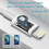 Φορτιστής USB C για iPhone, Γρήγορη φόρτιση, Πρίζα τοίχου PD3.0 20W με αναστρέψιμο καλώδιο 6
