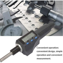 Präzisionsmessgerät, digitales Mikrometer 0-25 mm, Dickenmessgerät für Mechaniker, Zoll-Metrik-Messschieber aus hochwertigen Materialien und