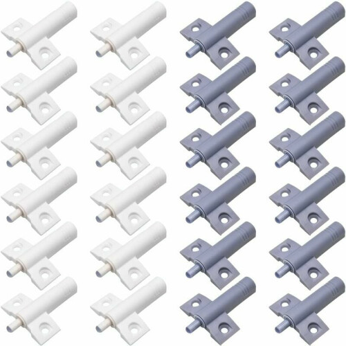 Συρταριέρα Whisperer, πλαστικό ABS Soft Close Damper Buffer για πόρτες ντουλαπιών κουζίνας,