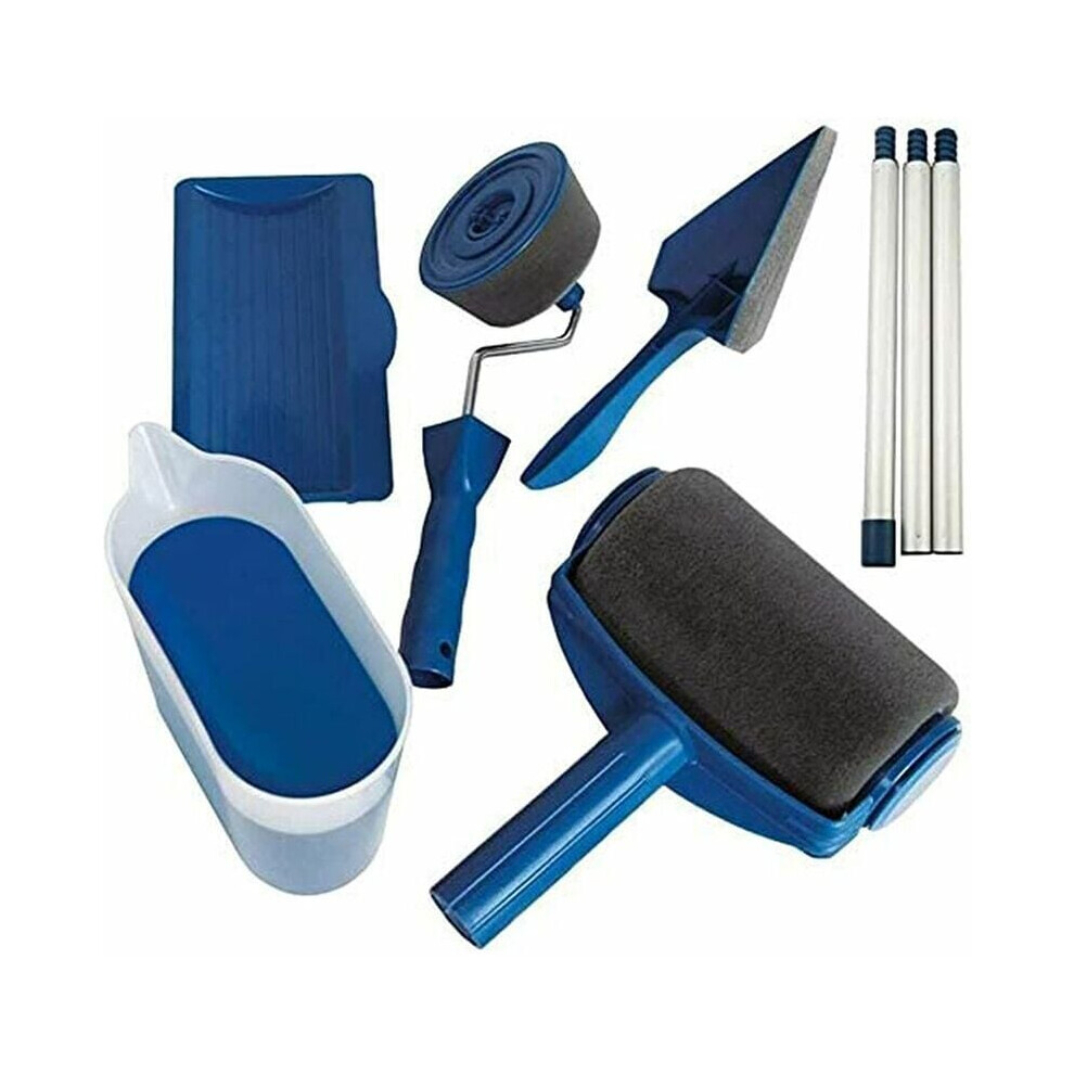 Paint Roller Kit For Quick & Easy Painting, Achieve A Professional Paint Job Without Prep Or Mess, Interior Wall Transformation In Just Minutes 9128293058070