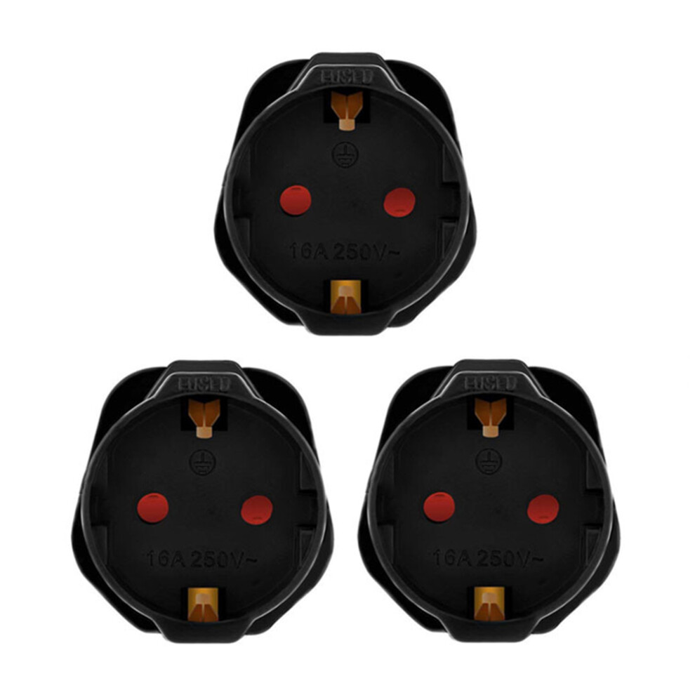 Universal Travel Charger Adapter, With Fuse Integrated For Safe Power Conversion Between Germany And Uk Sockets 9405630174380