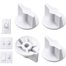 4-Delige Set Vervangende Timerknopknoppen, Compatibel met de 146MT574 Timerknop en de FD-Serie Timer met Veeropwinding